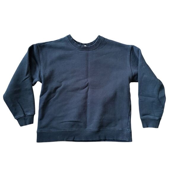 Gentle Fawn Crewneck Sweatshirt Black Distressed XS Oversized - Picture 1 of 5